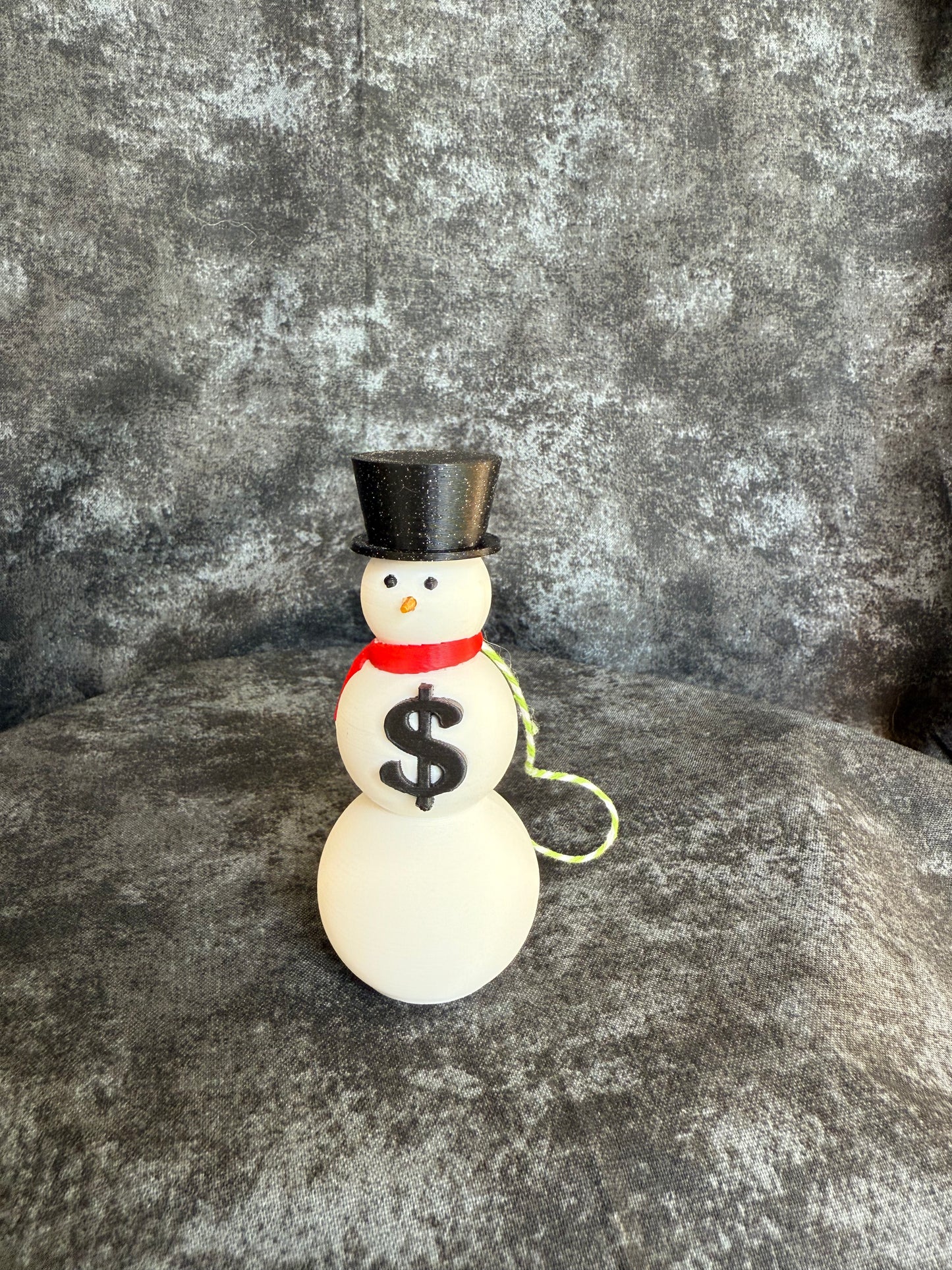 Snowman Surprise Money Holder Ornament