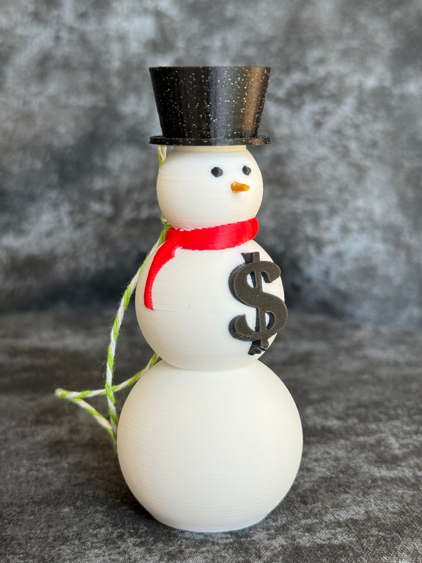 Snowman Surprise Money Holder Ornament