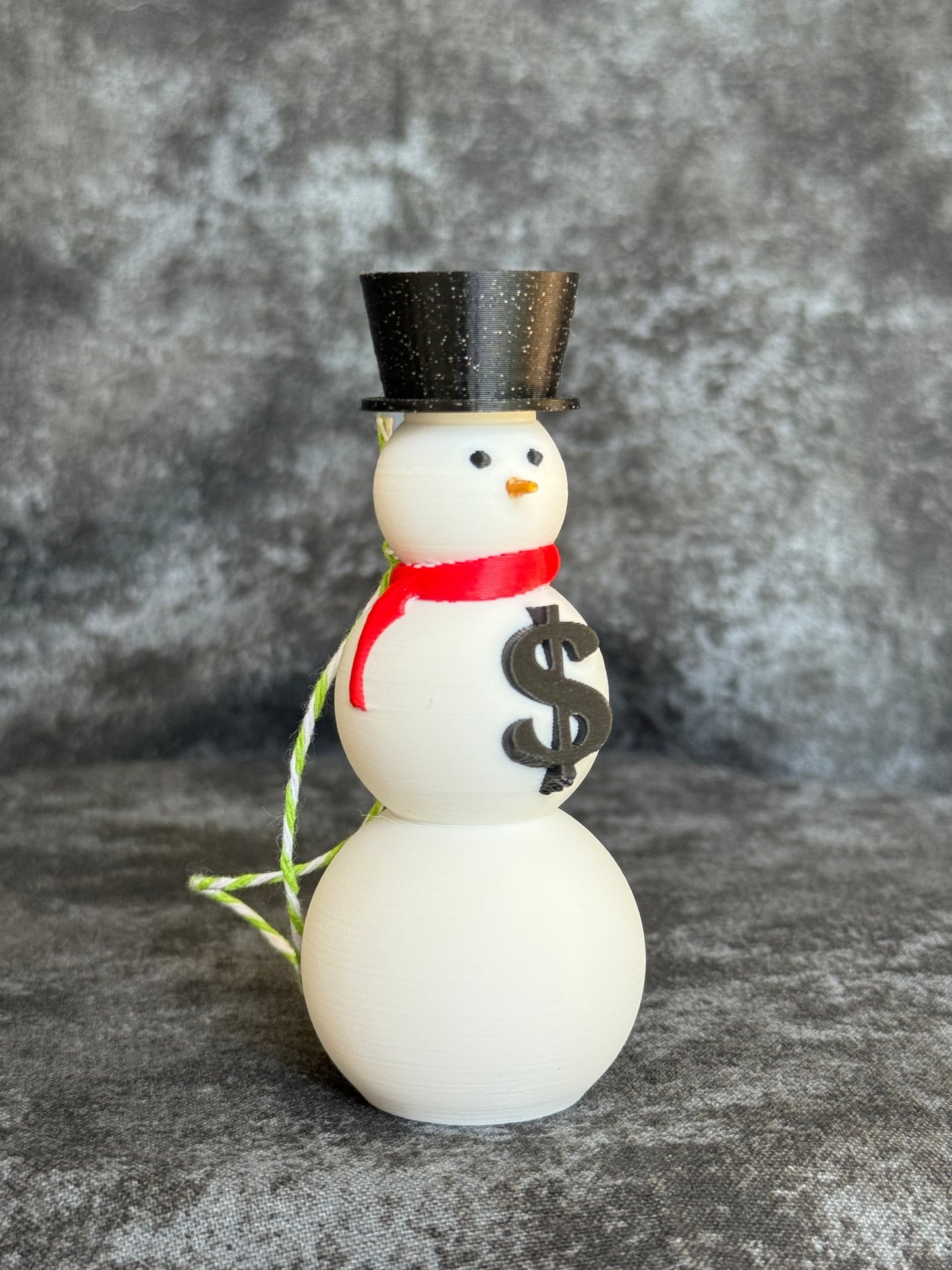 Snowman Surprise Money Holder Ornament