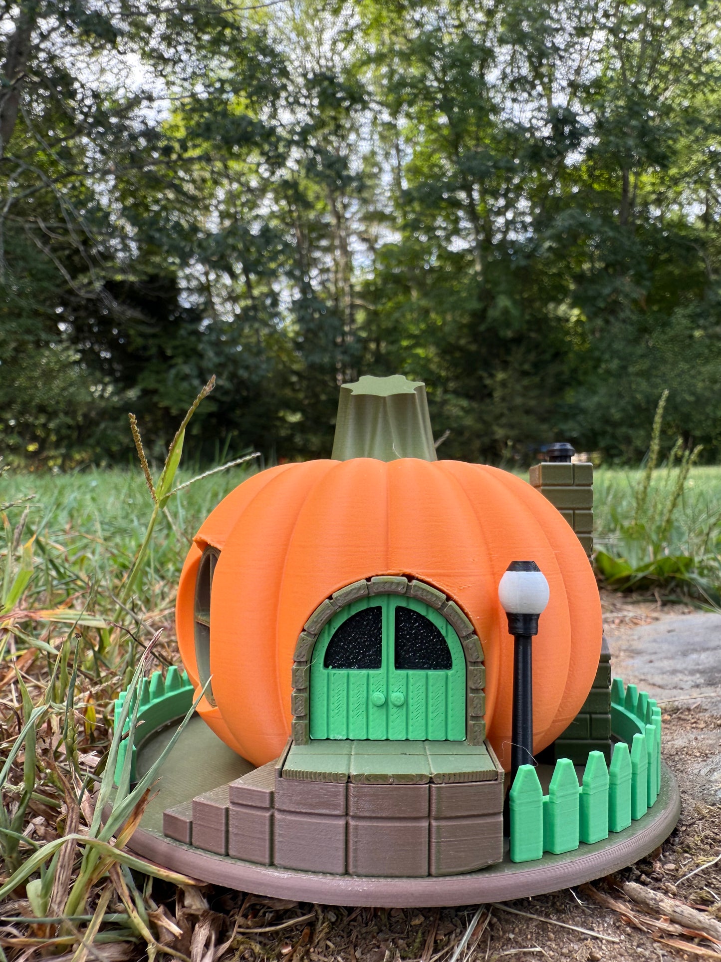 Pumpkin Fairy House