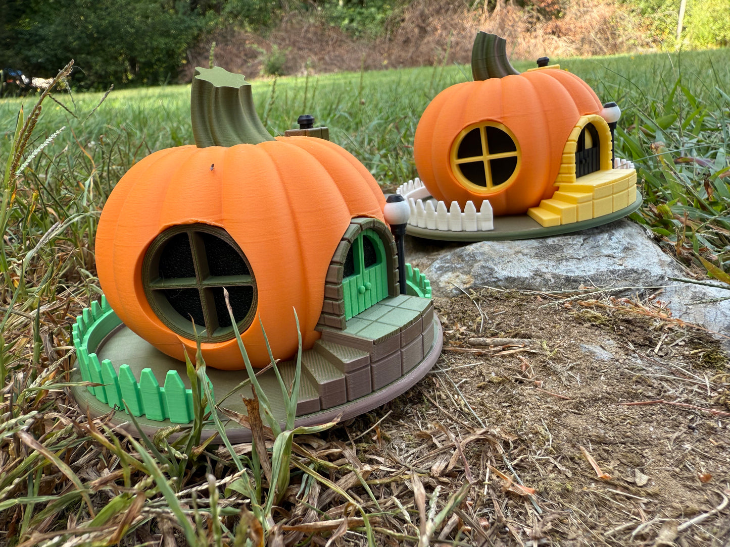 Pumpkin Fairy House