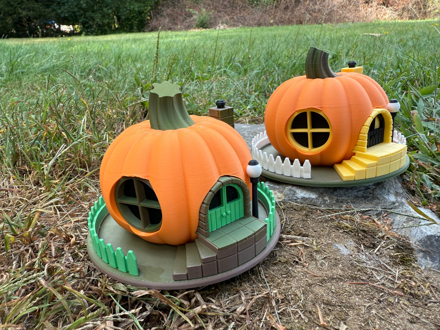Pumpkin Fairy House