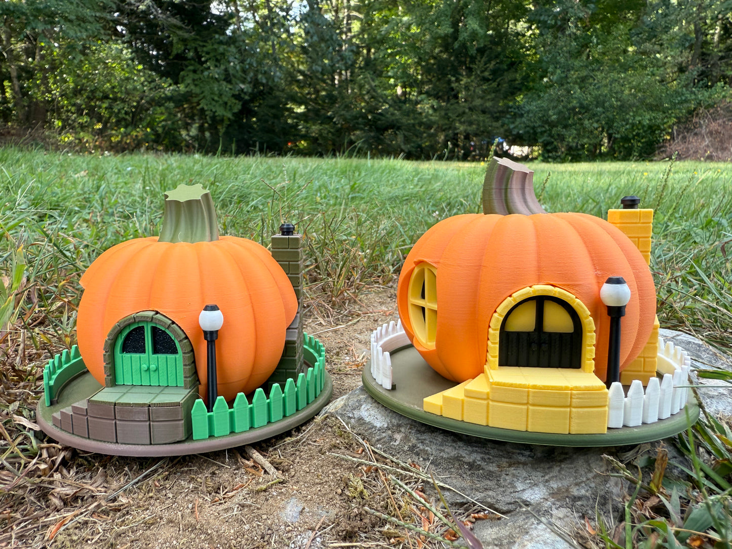 Pumpkin Fairy House