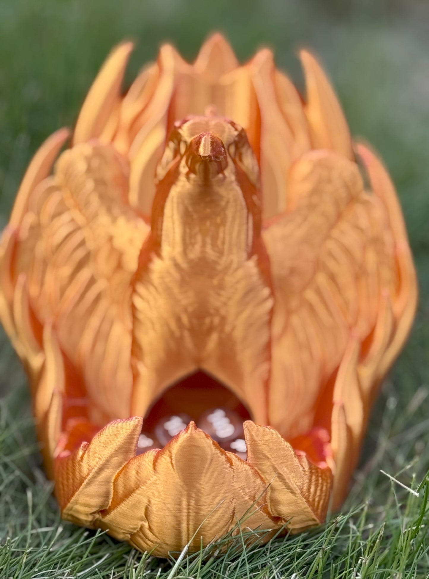 Fiery Phoenix Dice Tower