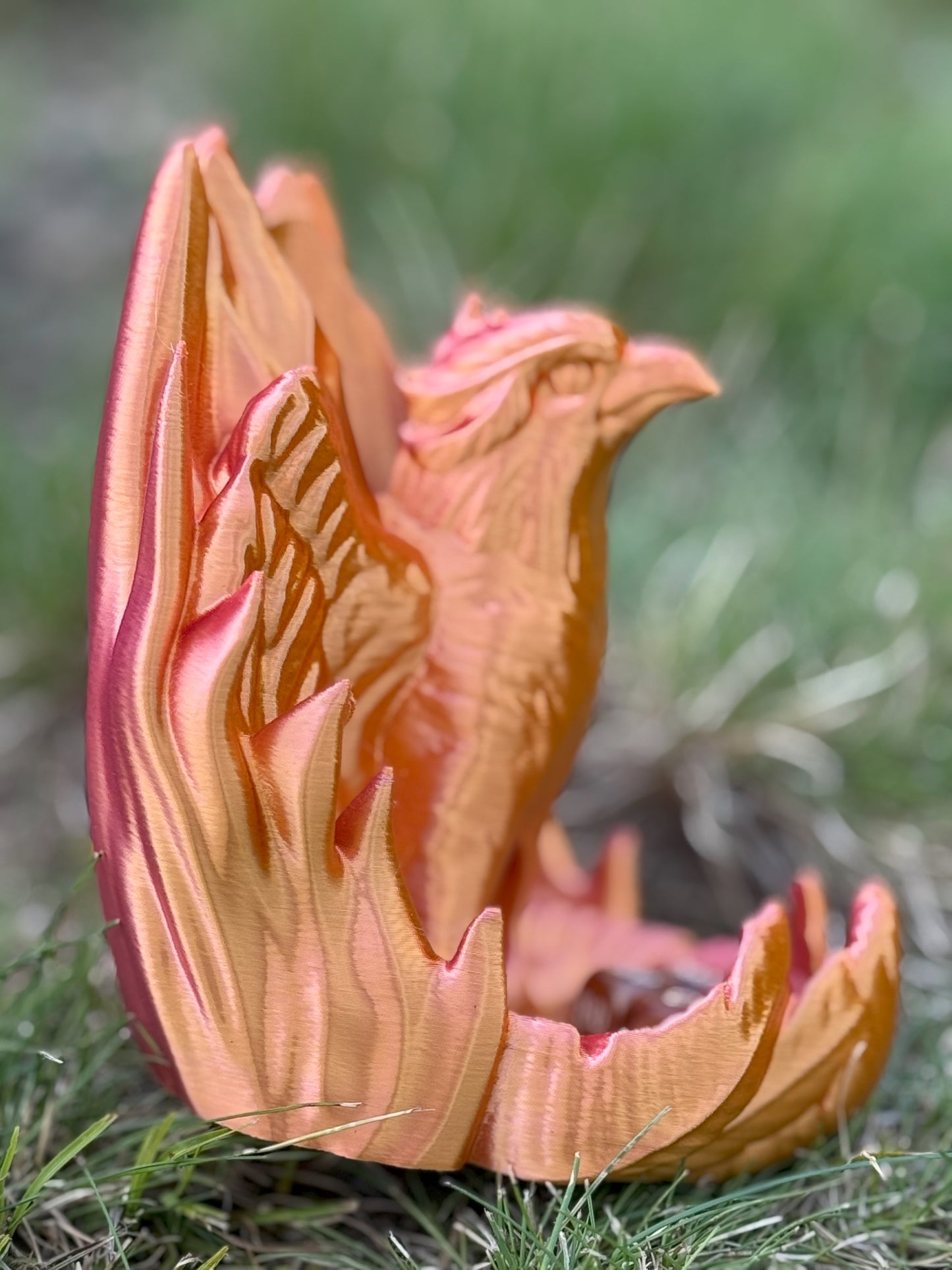 Fiery Phoenix Dice Tower
