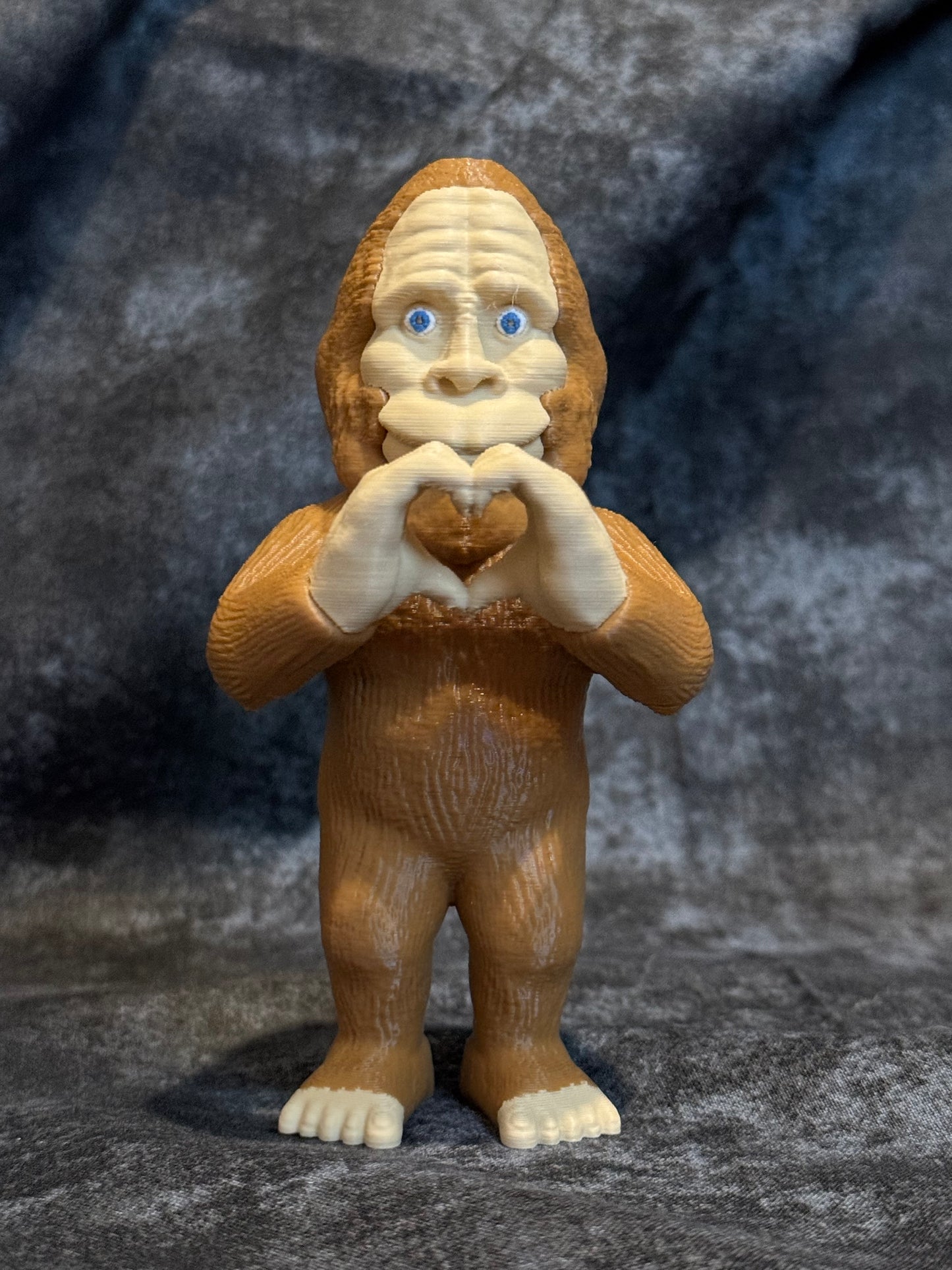 Friendly Bigfoot Figurines – 3D Printed Set