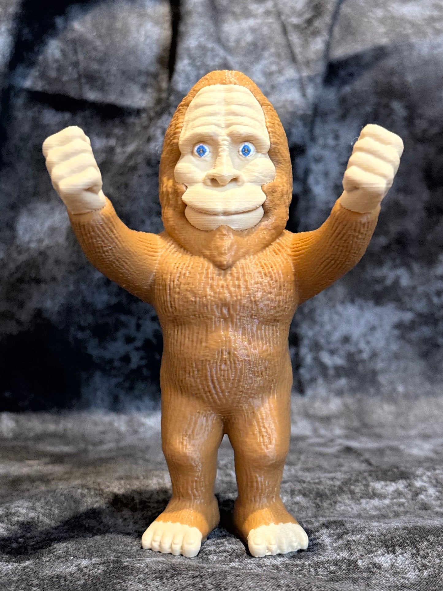Friendly Bigfoot Figurines – 3D Printed Set